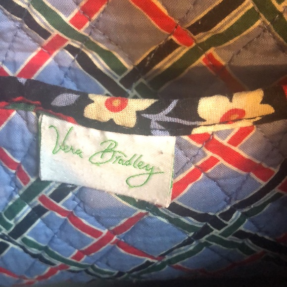 Vera Bradley Black Printed Purse Villager - Picture 9 of 9